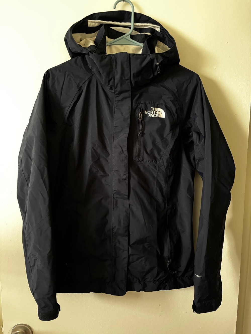 The North Face Women's Blue Hooded Ski Jacket